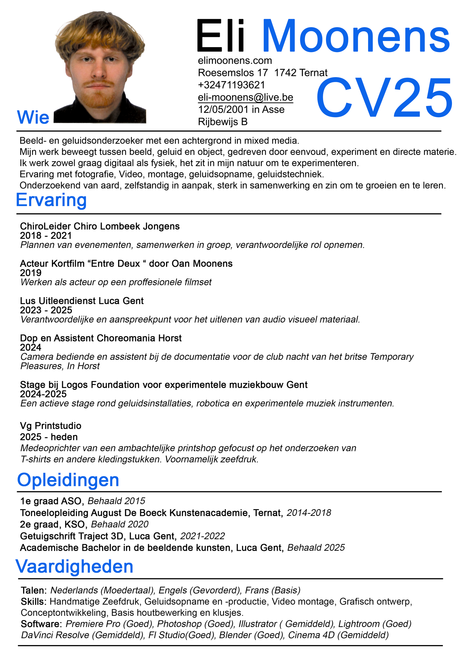 CV